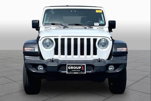 Bright White Clearcoat 2019 Jeep Wrangler Unlimited Sport