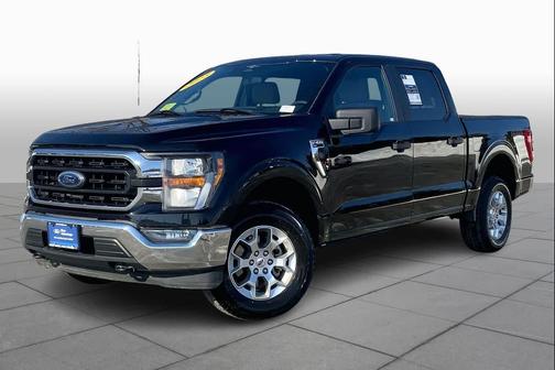 AGATE BLACK METALLIC 2023 Ford F-150 XLT