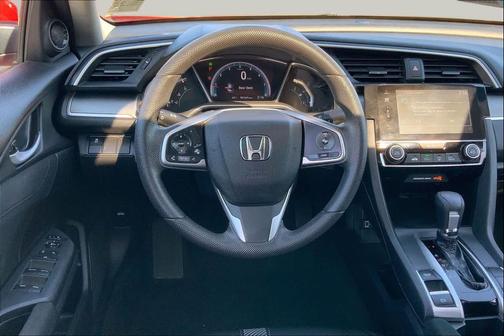 Red 2018 Honda Civic EX