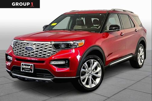 RAPID RED MET TINTED CC 2021 Ford Explorer Platinum