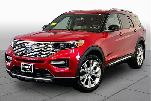 RAPID RED MET TINTED CC 2021 Ford Explorer Platinum