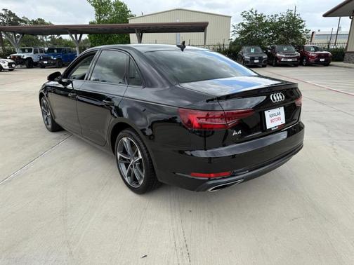 Brilliant Black 2019 Audi A4 2.0T Titanium Premium