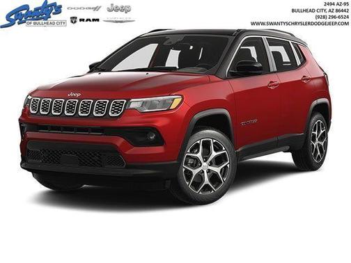 Red 2025 Jeep Compass Limited