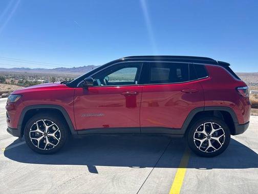 Red 2025 Jeep Compass Limited