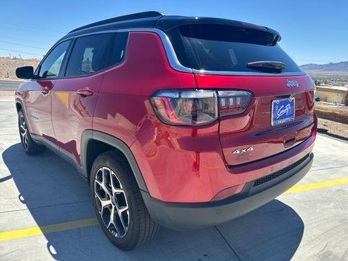 Red 2025 Jeep Compass Limited