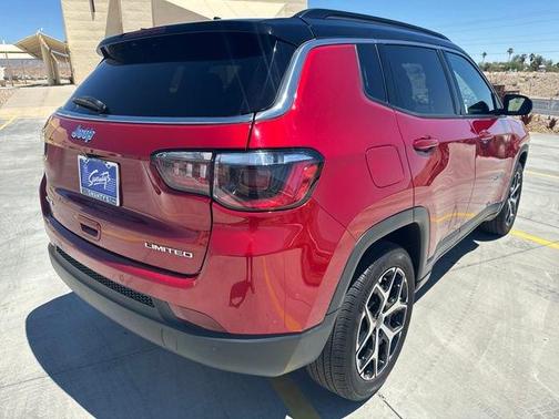 Red 2025 Jeep Compass Limited