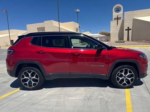 Red 2025 Jeep Compass Limited