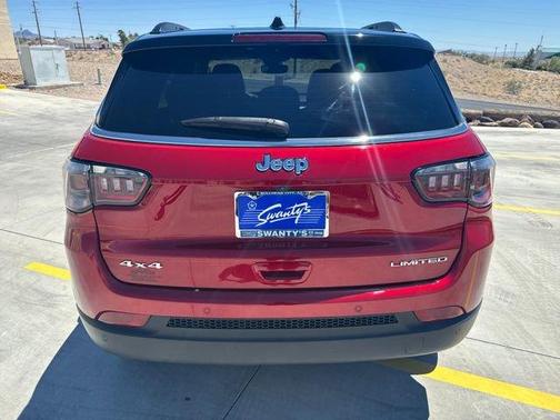 Red 2025 Jeep Compass Limited