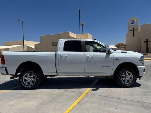 Bright White Clearcoat 2024 RAM 2500 Laramie