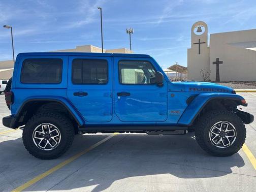 Hydro Blue Pearlcoat 2026 Jeep Wrangler Rubicon