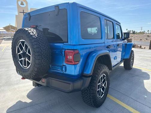 Hydro Blue Pearlcoat 2026 Jeep Wrangler Rubicon