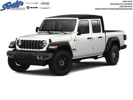 Bright White 2025 Jeep Gladiator Sport
