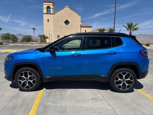 Hydro Blue Pearlcoat 2025 Jeep Compass Limited
