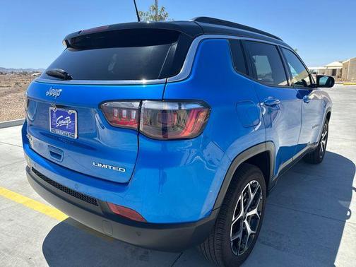 Hydro Blue Pearlcoat 2025 Jeep Compass Limited