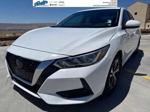 Cloud White 2022 Nissan Sentra SV