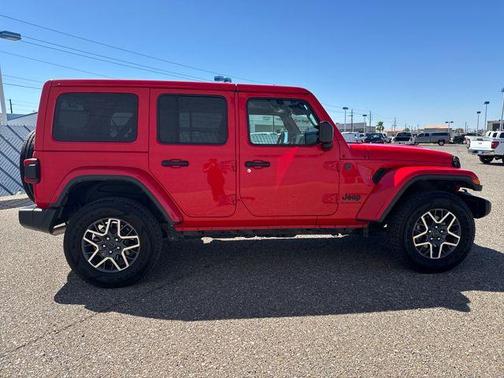 Firecracker Red 2025 Jeep Wrangler Sahara