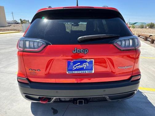 Orange 2021 Jeep Cherokee Trailhawk