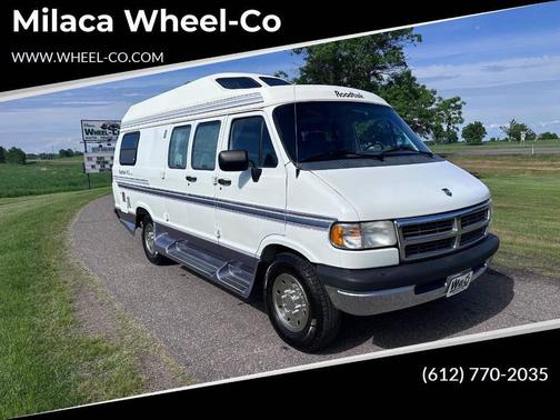 White 1997 Dodge Ram Van 3500 3dr Passenger