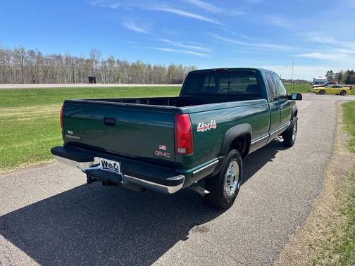Emerald Green Metallic 1998 GMC Sierra 2500 SL H/D Extended Cab