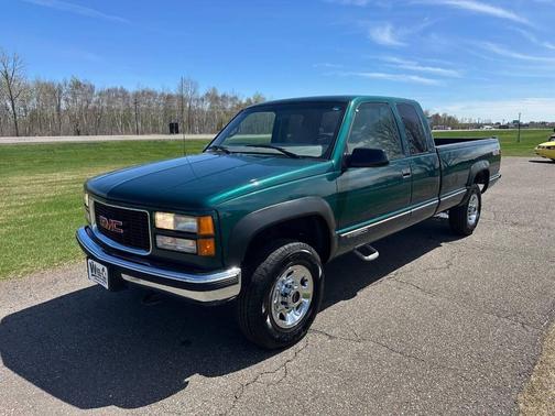 Emerald Green Metallic 1998 GMC Sierra 2500 SL H/D Extended Cab