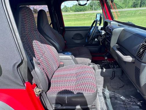 Flame Red Clear Coat 1999 Jeep Wrangler Sport