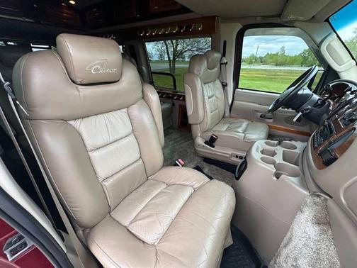 Burgundy 2003 Ford E150 Cargo