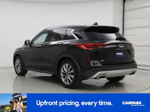 Black 2019 INFINITI QX50 Luxe