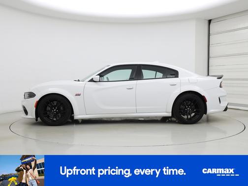 White 2020 Dodge Charger Scat Pack Widebody