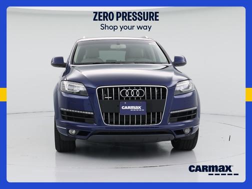 Blue 2015 Audi Q7 Prestige S-Line
