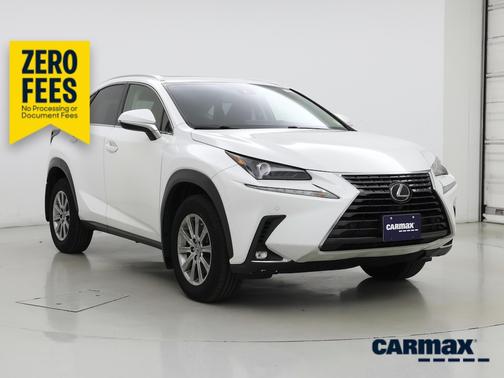 White 2020 Lexus NX 300