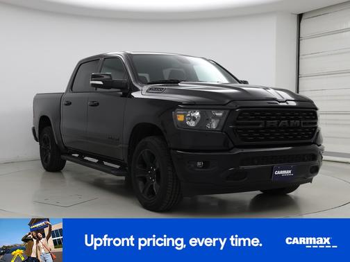 Black 2022 RAM 1500 Bighorn