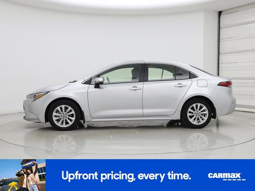 Silver 2026 Toyota Corolla Hybrid XLE