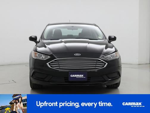 Black 2017 Ford Fusion SE
