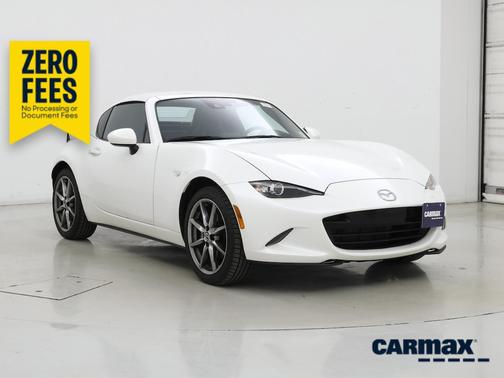 White 2022 Mazda MX-5 Miata RF Grand Touring