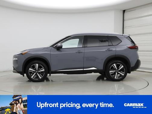 Gray 2021 Nissan Rogue Platinum