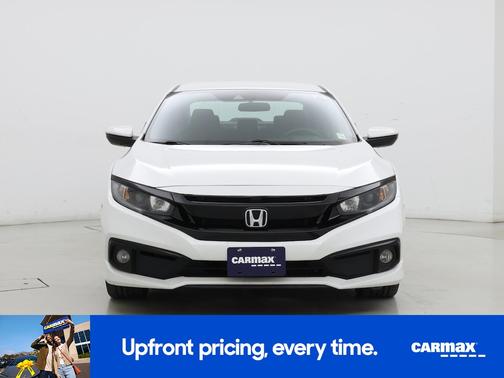 White 2020 Honda Civic Sport