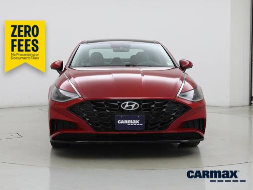 Red 2020 Hyundai SONATA Limited