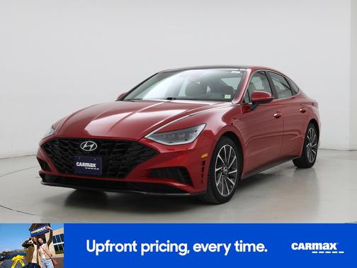 Red 2020 Hyundai SONATA Limited