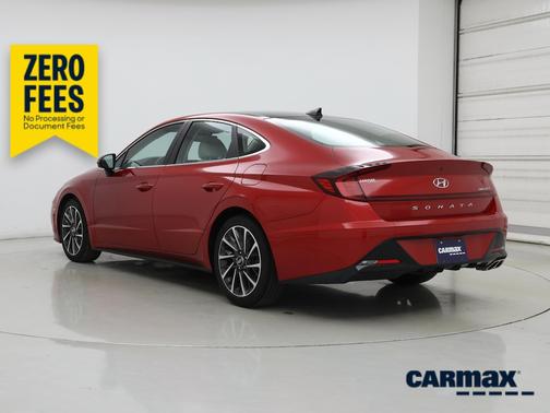 Red 2020 Hyundai SONATA Limited