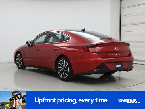 Red 2020 Hyundai SONATA Limited