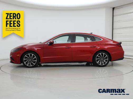 Red 2020 Hyundai SONATA Limited