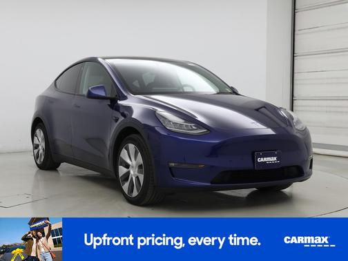 Blue 2021 Tesla Model Y Long Range