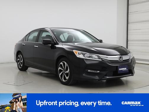 Black 2017 Honda Accord EX-L