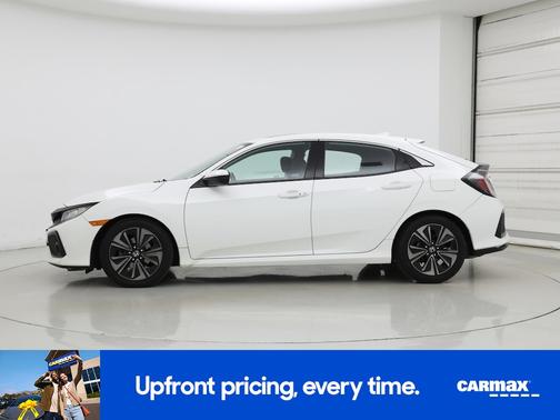 White 2017 Honda Civic EX