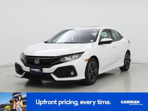 White 2017 Honda Civic EX