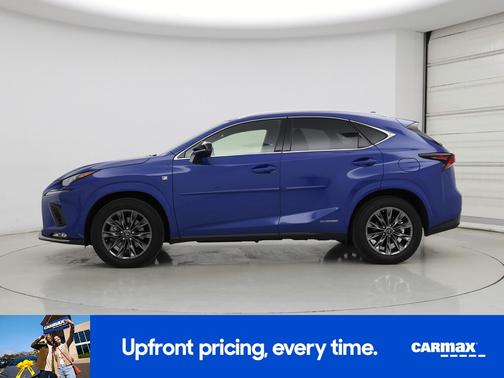 Blue 2021 Lexus NX 300h F-Sport Black Line
