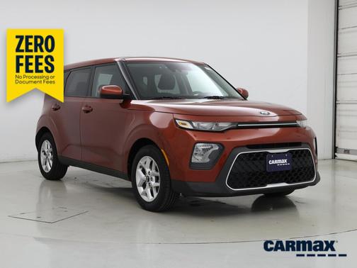 Orange 2021 Kia Soul S