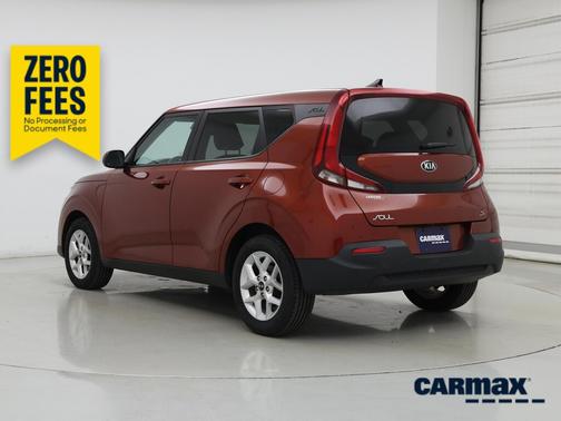 Orange 2021 Kia Soul S