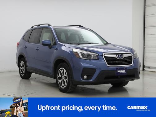 Blue 2021 Subaru Forester Premium