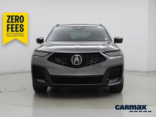 Gray 2025 Acura MDX SH-AWD A-Spec Advance